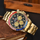 Relógio Rolex Cosmograph Daytona Diamond - Pulseira de Aço