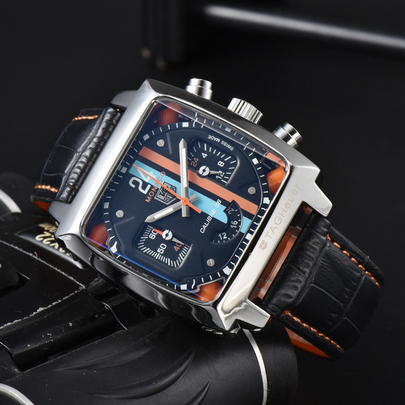 Relógio TAG Heuer Monaco - Pulseira de Couro