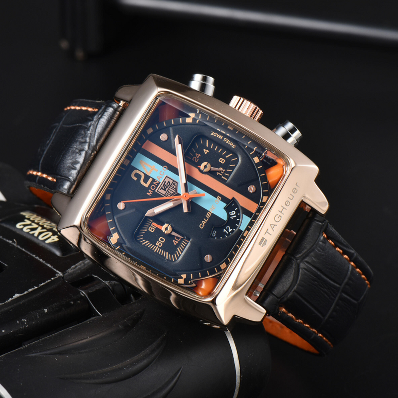 Relógio TAG Heuer Monaco - Pulseira de Couro