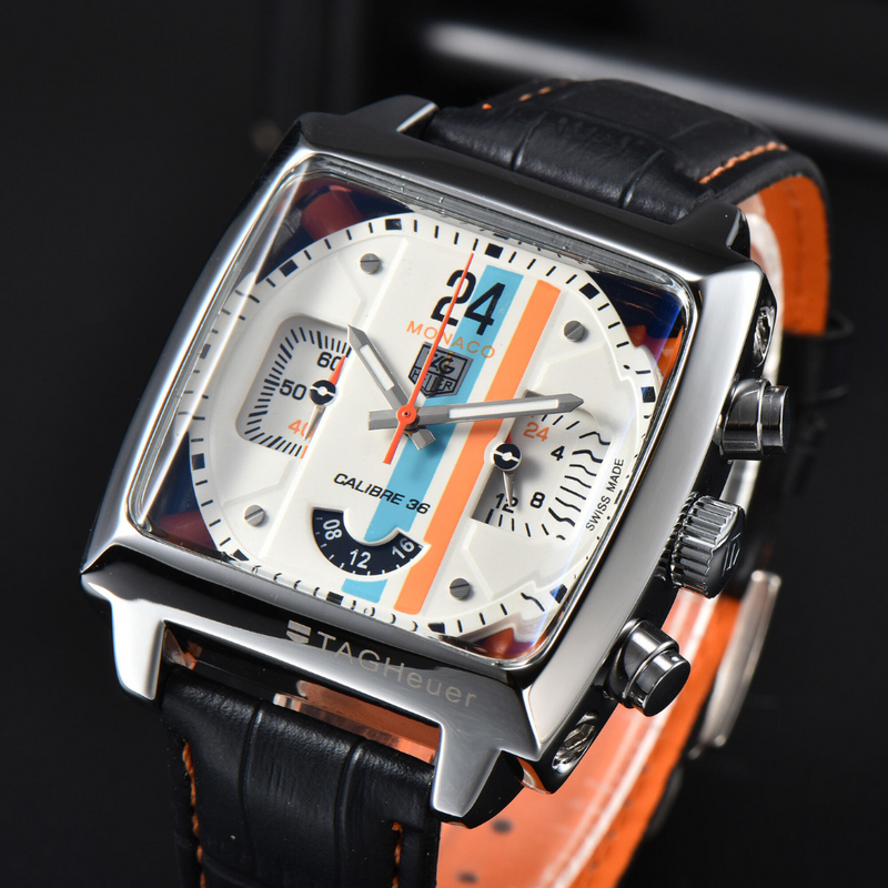 Relógio TAG Heuer Monaco - Pulseira de Couro