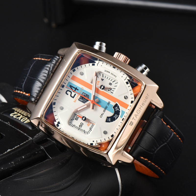 Relógio TAG Heuer Monaco - Pulseira de Couro