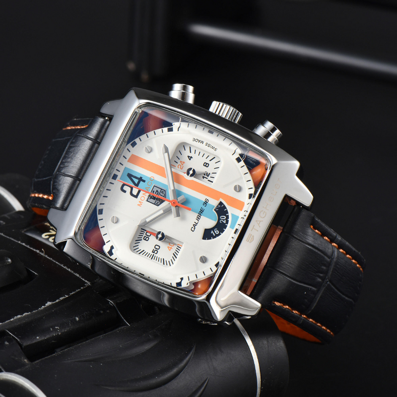 Relógio TAG Heuer Monaco - Pulseira de Couro