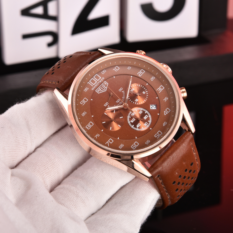 Relógio TAG Heuer Carrera Mikrotimer - Pulseira de Couro