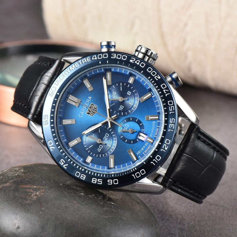 Relógio TAG Heuer Carrera - Pulseira de Couro