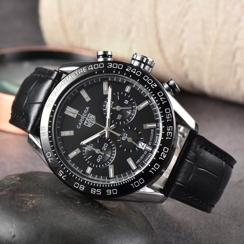 Relógio TAG Heuer Carrera - Pulseira de Couro