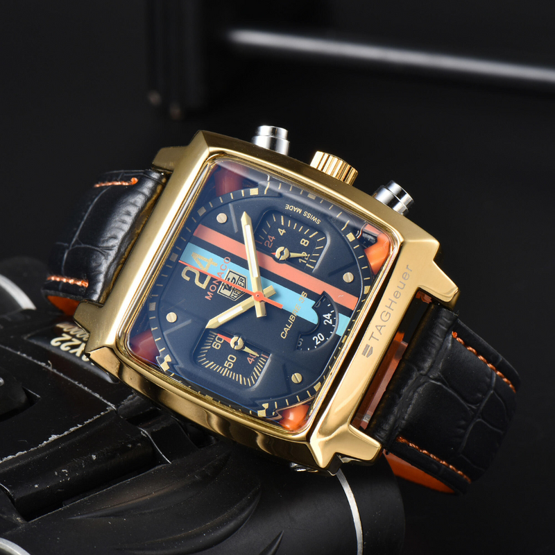 Relógio TAG Heuer Monaco - Pulseira de Couro