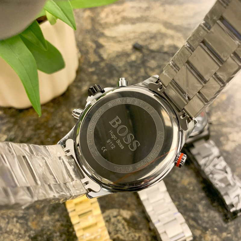 Relógio Hugo Boss 9112 - Pulseira de Aço