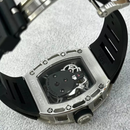 Relógio Richard Mille RM 052 Skull - Pulseira de Silicone