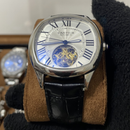 Relógio Cartier Tortue Tourbillon - Pulseira de Couro