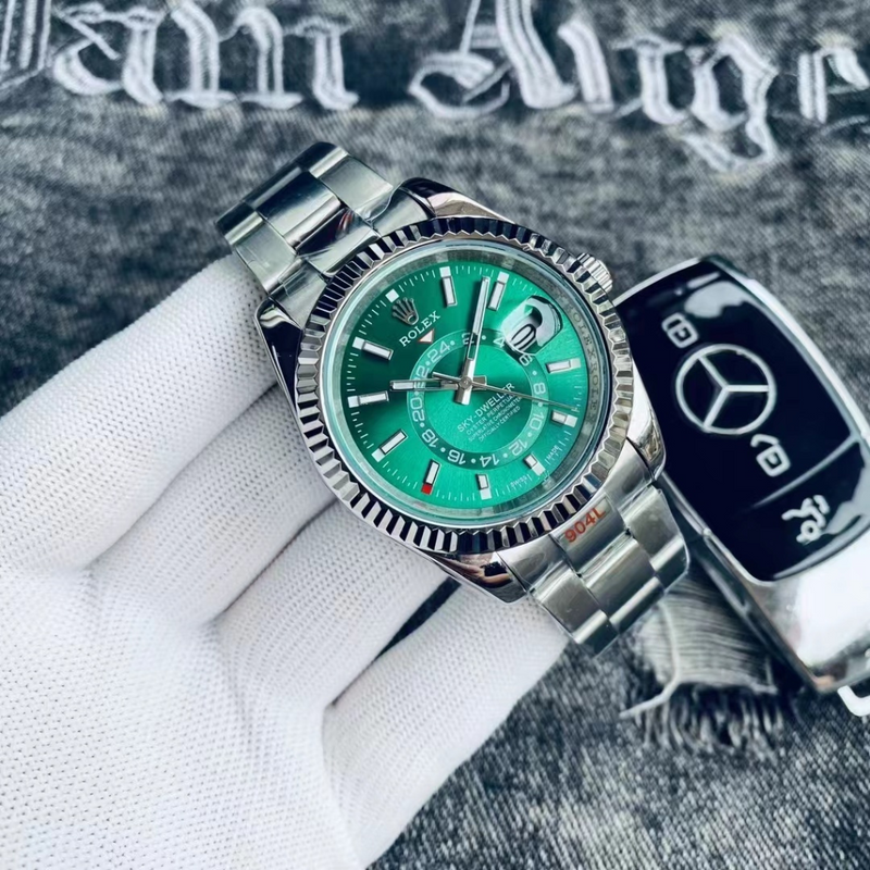 Relógio Rolex Sky-Dweller - Pulseira de Aço
