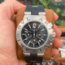 Relógio Bvlgari Titanium - Pulseira de Borracha