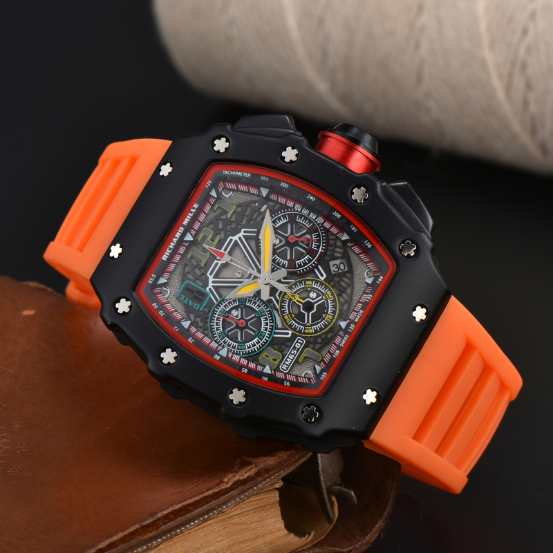 Relógio Richard Mille RM 65-01 - Pulseira de Borracha