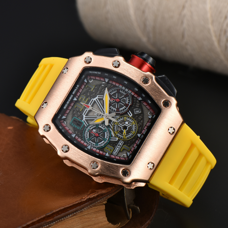 Relógio Richard Mille RM 65-01 - Pulseira de Borracha