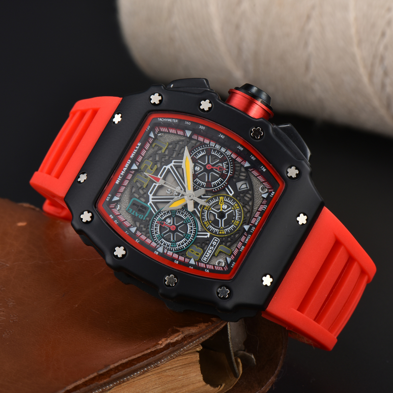 Relógio Richard Mille RM 65-01 - Pulseira de Borracha