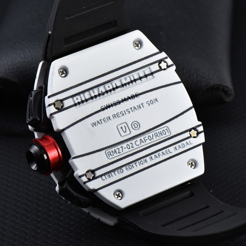 Relógio Richard Mille RM 27-02 - Pulseira de Borracha