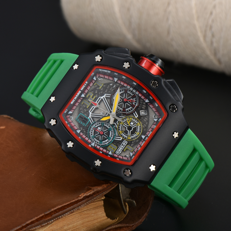 Relógio Richard Mille RM 65-01 - Pulseira de Borracha