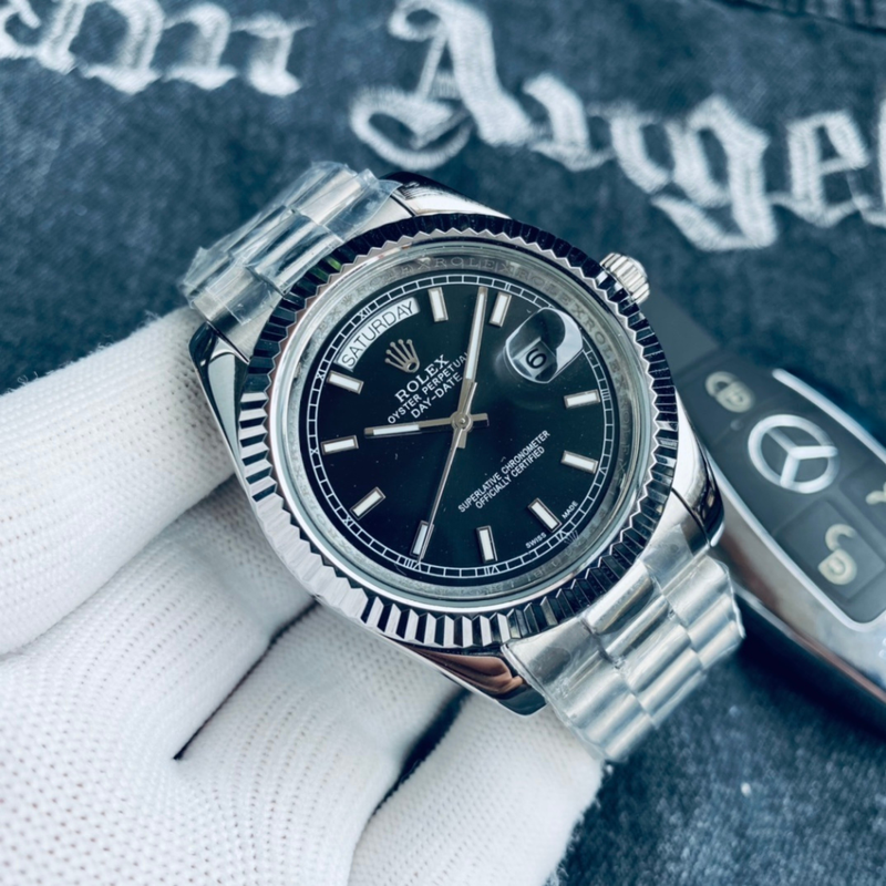 Relógio Rolex Day-Date - Pulseira de Aço