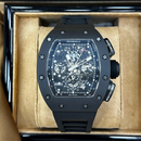 Relógio Richard Mille RM 011 - Pulseira de Silicone