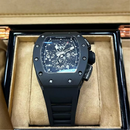 Relógio Richard Mille RM 011 - Pulseira de Silicone