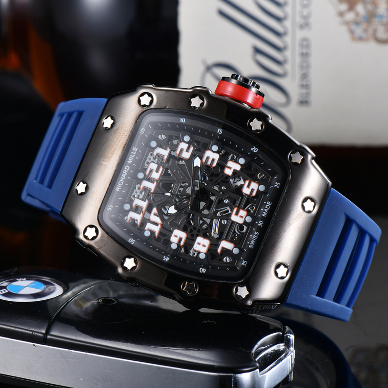 Relógio Richard Mille RM 029 - Pulseira de Borracha