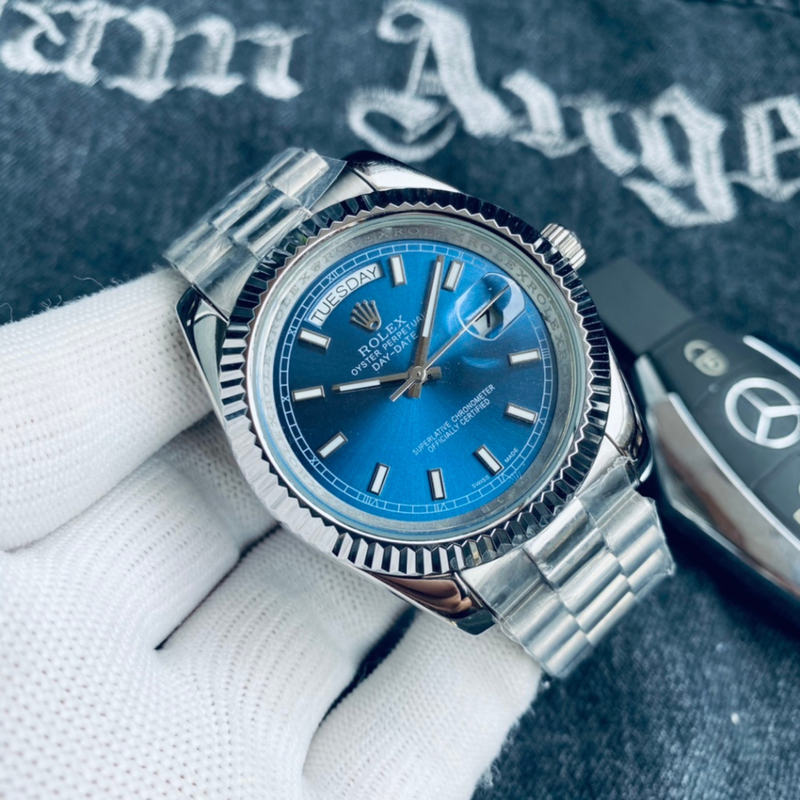 Relógio Rolex Day-Date - Pulseira de Aço