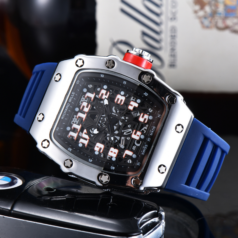Relógio Richard Mille RM 029 - Pulseira de Borracha