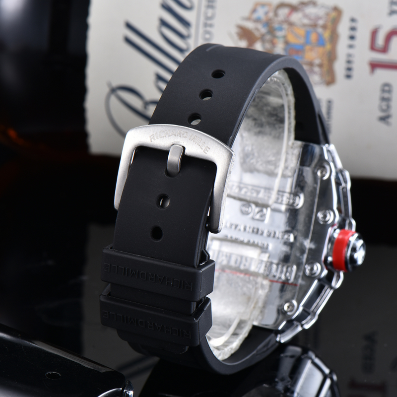 Relógio Richard Mille RM 029 - Pulseira de Borracha