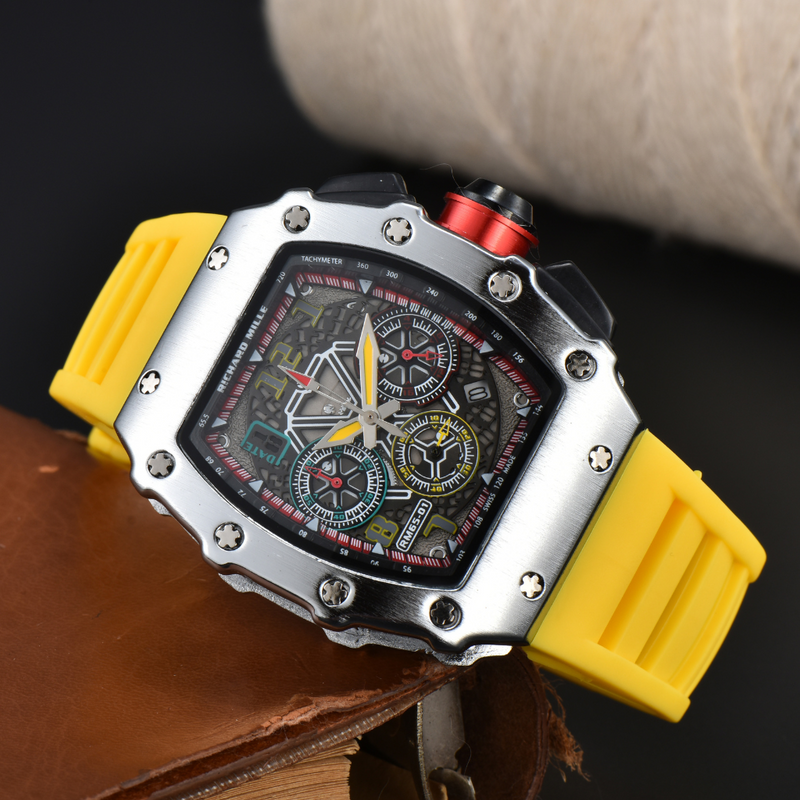 Relógio Richard Mille RM 65-01 - Pulseira de Borracha