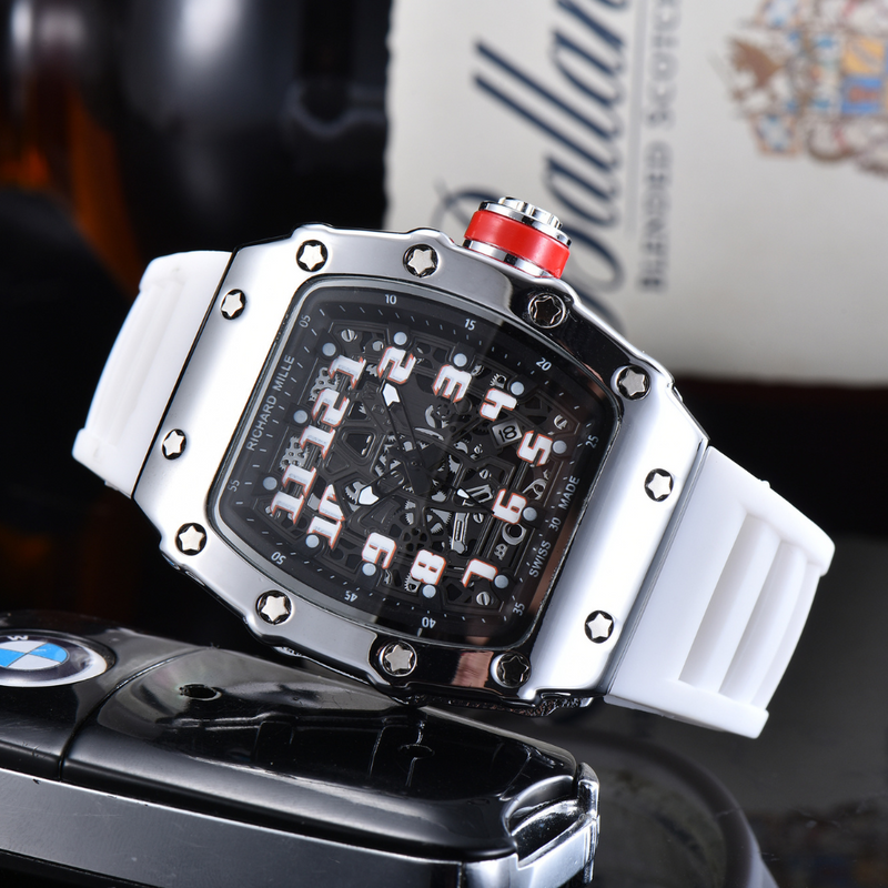 Relógio Richard Mille RM 029 - Pulseira de Borracha