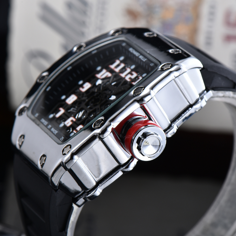 Relógio Richard Mille RM 029 - Pulseira de Borracha