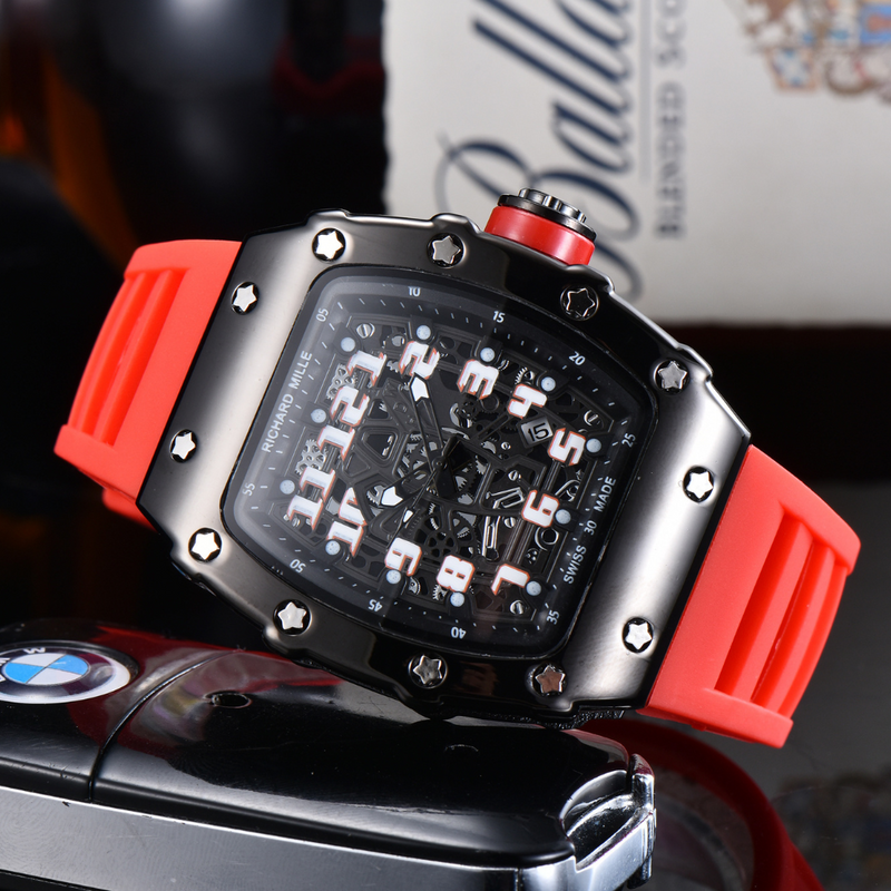Relógio Richard Mille RM 029 - Pulseira de Borracha