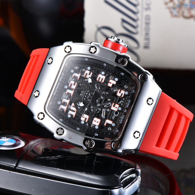 Relógio Richard Mille RM 029 - Pulseira de Borracha