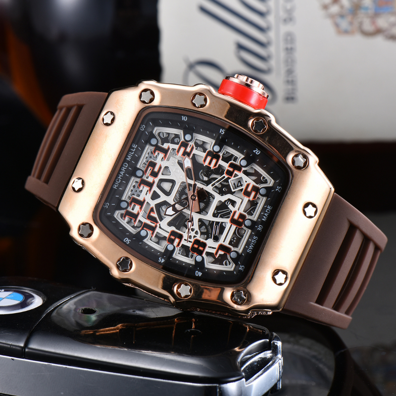 Relógio Richard Mille RM 029 - Pulseira de Borracha