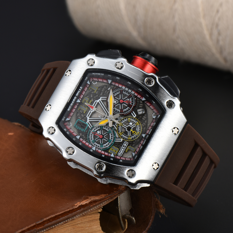 Relógio Richard Mille RM 65-01 - Pulseira de Borracha