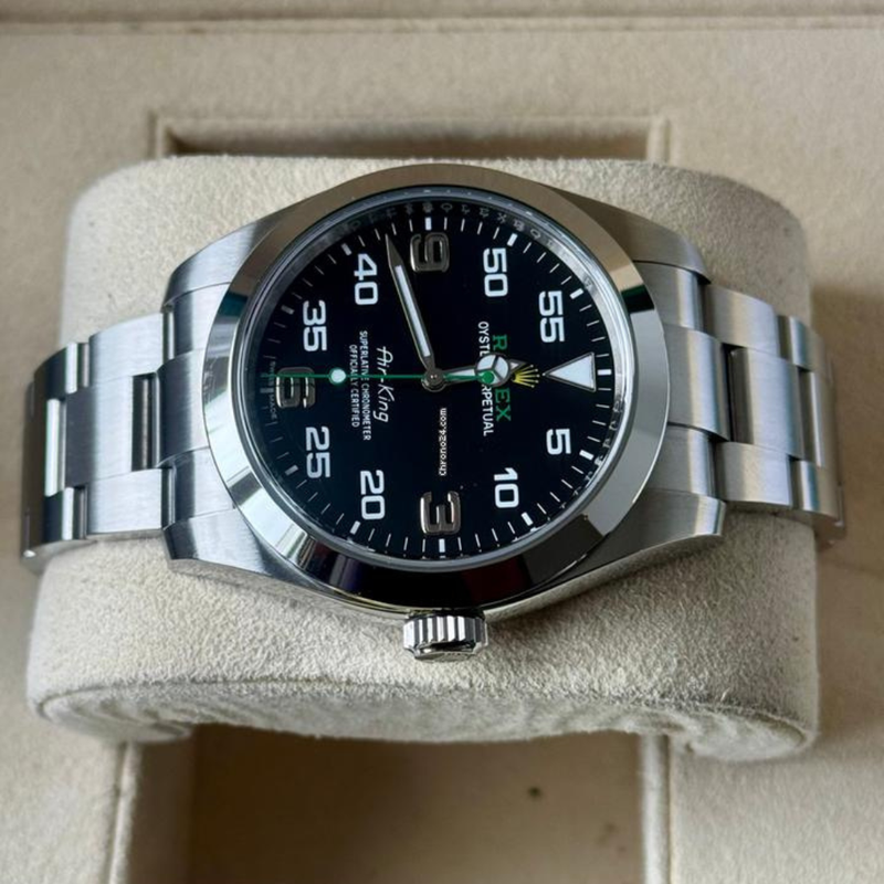 Relógio Rolex Air-King - Pulseira de Aço