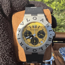 Relógio Bvlgari Aluminium - Pulseira de Borracha