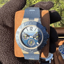 Relógio Bvlgari Aluminium - Pulseira de Borracha