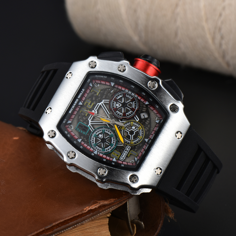 Relógio Richard Mille RM 65-01 - Pulseira de Borracha