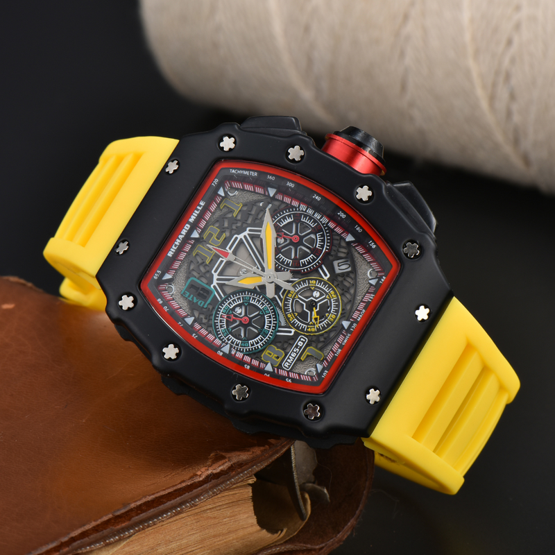 Relógio Richard Mille RM 65-01 - Pulseira de Borracha