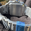 Relógio Cartier Santos-Dumont - Pulseira de Aço