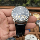 Relógio Patek Philippe Fases da Lua - Pulseira de Couro