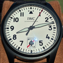 Relógio IWC Aviador “Black Aces” - Pulseira de Kevlar
