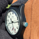 Relógio IWC Aviador “Black Aces” - Pulseira de Kevlar